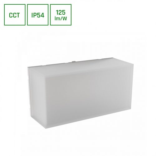 Spectrum led lámpa, tégla forma CCT 8W 1000Lm IP54