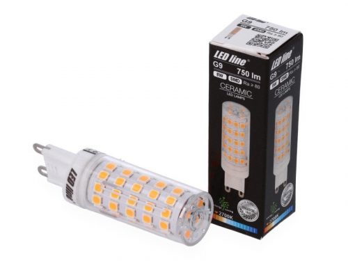 Led line G9 LED izzó 8W 750Lm 270° 2700K  Készlet erejéig kapható!