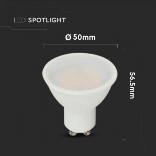 V-TAC LED spot izzó GU10 2,9W 250Lm 110° 3000K  