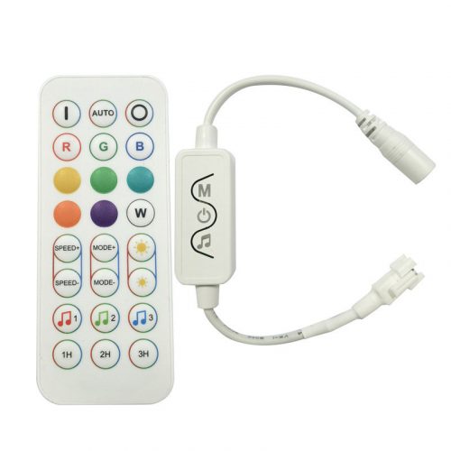 Master Long RGB LED szalag vezérlő távirányítóval+ Bluetooth okos vezérlés 5-24V