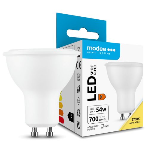 Modee LED spot izzó GU10 7W 700Lm 110° 2700K