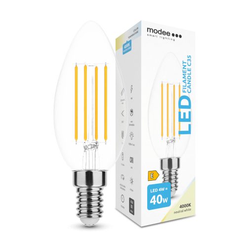 Modee kisgömb filament LED izzó E14 4W 470Lm 360° 4000K 