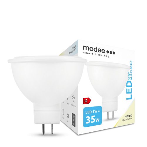 Modee LED spot izzó 12V MR16 5W 400Lm 100° 4000K 