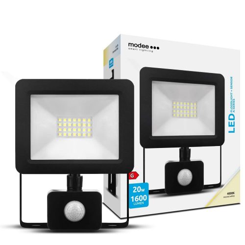 Modee mozgásérzékelős led reflektor 20W 4000K 1600lm