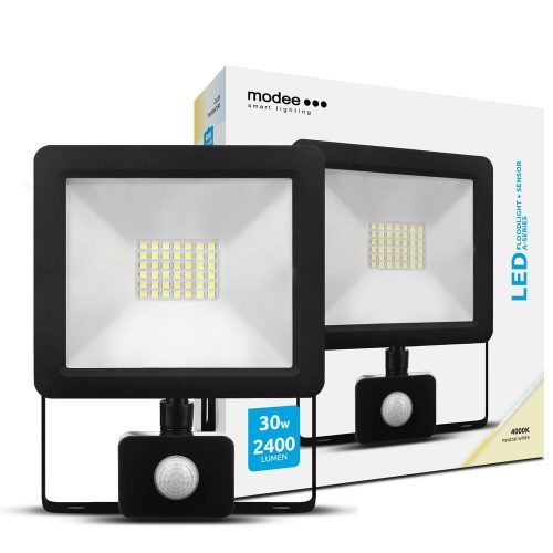 Modee mozgásérzékelős led reflektor 30W 4000K 2400lm