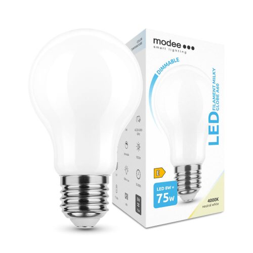 Modee dimmelhető filament LED izzó  E27 8W 4000K 1055Lm 