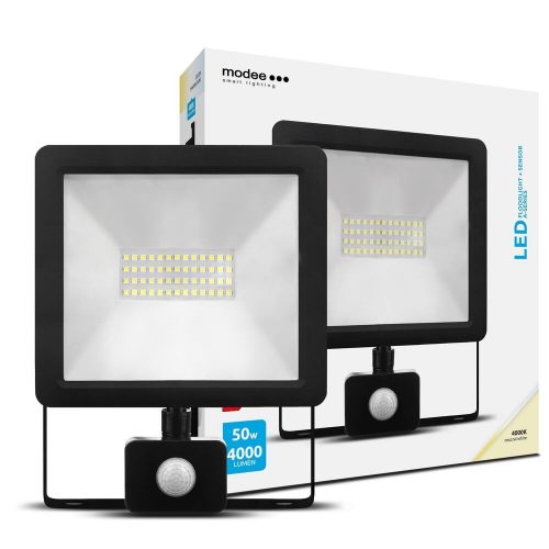 Modee mozgásérzékelős led reflektor 50W 4000K 4000lm