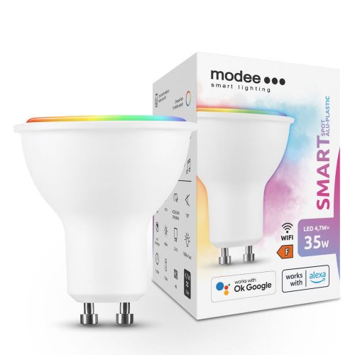 Modee RGB okos izzó GU10 4,7W 400LM RGB+CCT