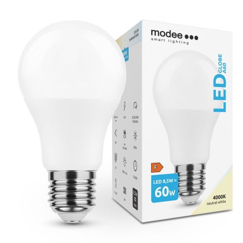 Modee LED izzó E27 8,5W 806Lm 270° 400K 