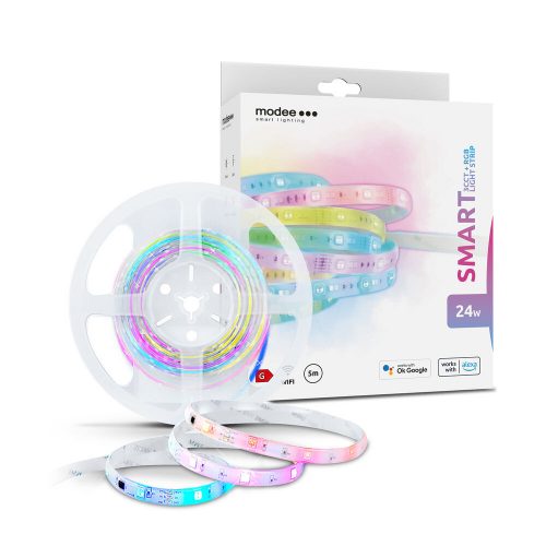 Modee Smart RGB+CCT LED szalag  szett 12V 24W 1200Lm  5m IP20