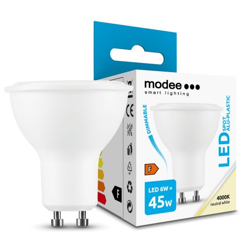 Modee dimmelhető  LED spot izzó GU10 6W 550Lm 110° 4000K