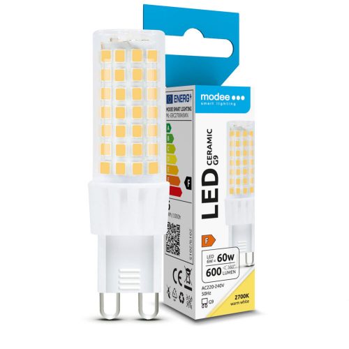 Modee LED izzó G9 6W 600Lm 360° 2700K 