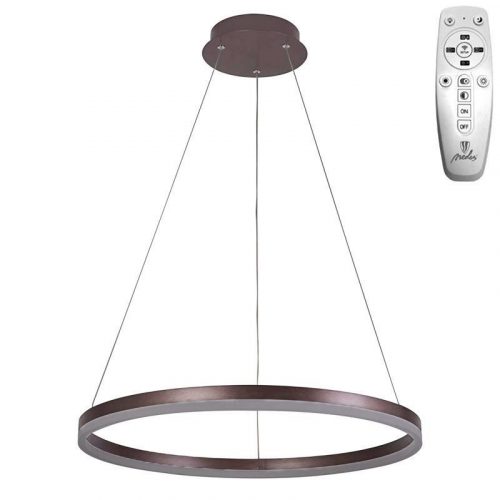 Nedes design függeszték távirányítóval 42W CCT 2800Lm bronz barna