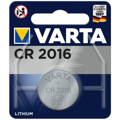 Varta 3V Lítium gombelem CR2016