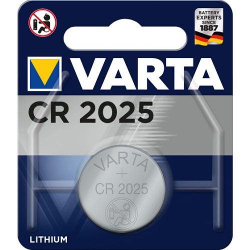 Varta 3V Lítium gombelem CR2025