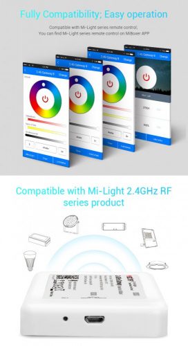 Mi-light WIFI híd, vezérlő felokosításához