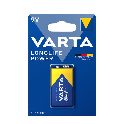 Varta Longlife Power 9V alkáli elem