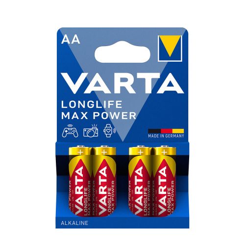 Varta Longlife Max Power  AA ceruza alkáli elem 